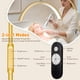 thumbnail image 5 of HITTI - Lámpara de pie flexible con cuello de cisne LED de media luna para esteticistas y artistas, tatuajes, extensiones, uñas, bellez, 5 of 6