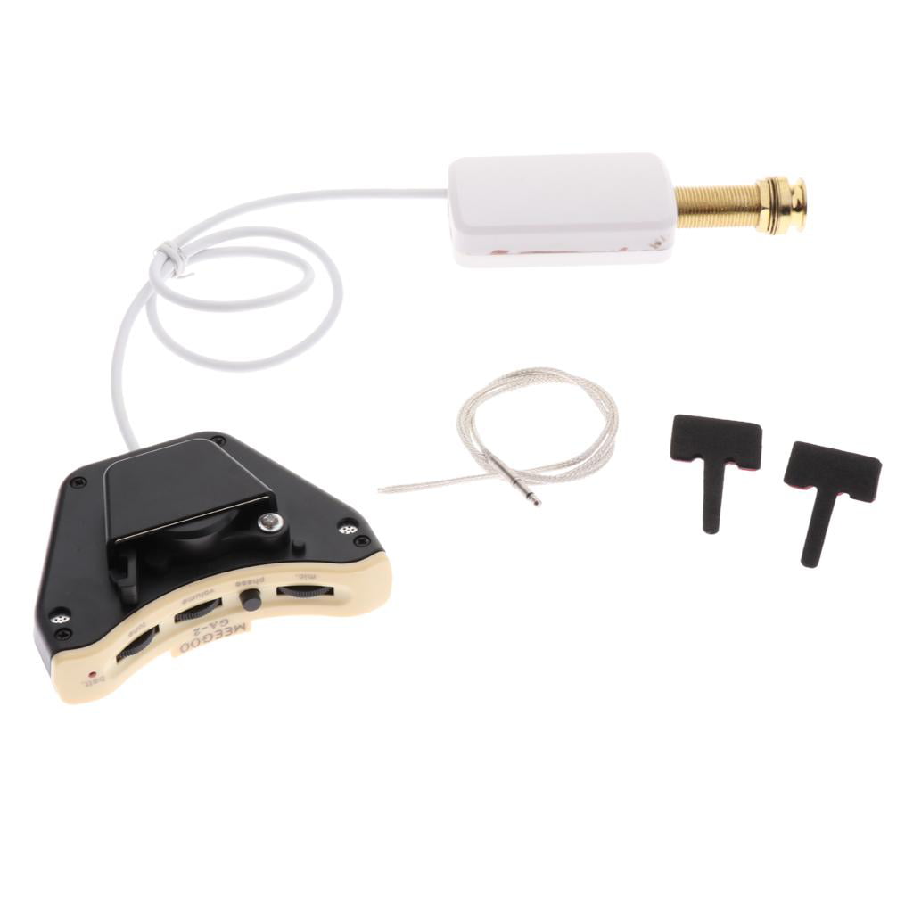 Colcolo Finest ABS Endpin Sound Hole Piezo Pickup for Acoustic/Classical Guitar 