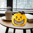 thumbnail image 5 of Uutvery Halloween Candy Bowls,Pumpkin Ceramic Dish Ghost Bat Ceramic Bowl,Candle Holder Tableware Decor,Lovely Desktop Ornaments for Bedroom Living Room Table Centerpieces, 5 of 6