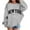 Grey, variant on WOYY Toddler Girl's Graphic Sweatshirt New York Print Crewneck Long Sleeve Pullover Tops