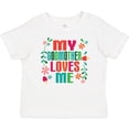 thumbnail image 3 of Inktastic My Godmother Loves Me Girls Girls Baby T-Shirt, 3 of 5