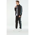 thumbnail image 3 of Ensemble de Survêtement de Course Athlétique pour Hommes, Survêtement de Jogging à Fermeture Éclair Complète, 3 of 6