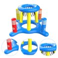 thumbnail image 2 of Soporte inflable de baloncesto, juego de férula de lanzamiento de piscina de PVC, juguetes de agua para niños y adultos, 2 of 8