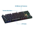 thumbnail image 2 of Teclado Mecánico Gamer Virtual Zone Bora Switch Rojo Retro Iluminado RGB, 2 of 10