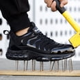 thumbnail image 2 of Summer Air Cushion Work Safety Shoes Unisex Breathable Steel Toe Shoes with Anti-Piercing Protection, 2 of 5