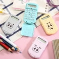 thumbnail image 4 of Calculadora Mini Sidaley con Batería de Botón Fino Rosa para Estudiantes de Escuela, 4 of 6