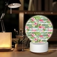 thumbnail image 6 of Naloa Tropical Flamingo Acrylic LED Night Light Custom LED Lights Personalized Nightlight Customized Gifts for Family Couples Friends, 6 of 9