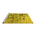 thumbnail image 2 of Ahgly Company Machine Washable Indoor Rectangle Oriental Yellow Industrial Area Rugs, 2' x 3', 2 of 4