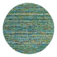 thumbnail image 3 of Unique Loom Calypso Collection Area Rug - Mento (5' 3" Round Aqua/Blue), 3 of 7