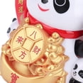 thumbnail image 3 of NFTIGB Solar Powered Waving Panda Figurine No Battery Arm Swinging Ornament for Car Dashboard and Work Desk Decoration Style C 2.8x2.7x3.3 inches (7.2x6.8x8.5 cm) Cute Chinese Animal Statue, 3 of 5