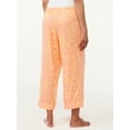 thumbnail image 2 of Joyspun Women's Woven Cropped Pajama Pants, Sizes S to 3X, 2 of 5