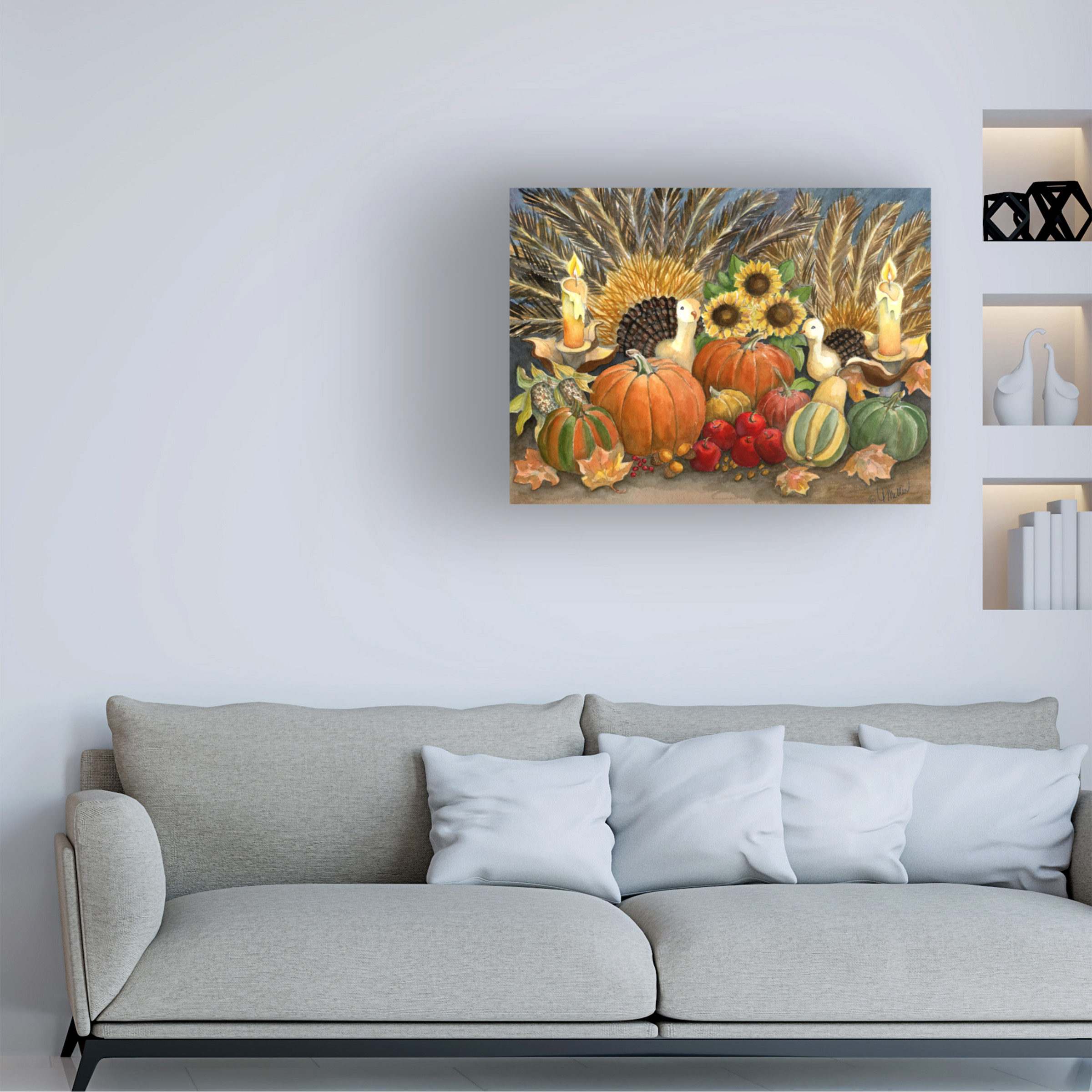 Tracy Miller 'Thanksgiving Glow' Canvas Art