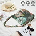 thumbnail image 4 of Bohemian Rustic French Country Large Capacity Tote - Secure Zipper & Durable, 4 of 5