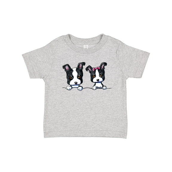 Inktastic Boston Terriers (dark Apparel) Boys or Girls Toddler T-Shirt