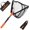 Hoop Size: 18"(extendable), variant on Aluminum Handle Collapsible Fish Landing Net with Measuring Scale, Lightweight Durable Fishing Accessory Perfect Gift for Men Fishermen
