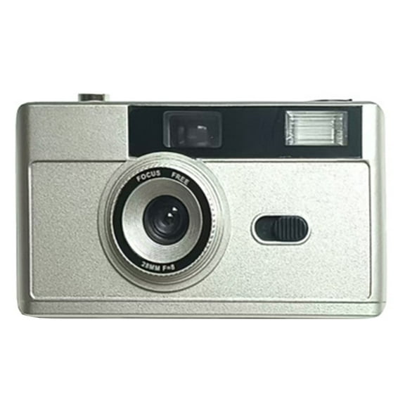 Jesscasday 35mm Film Camera Disposable Vintage Camera 135 Film Fool with Flash Light