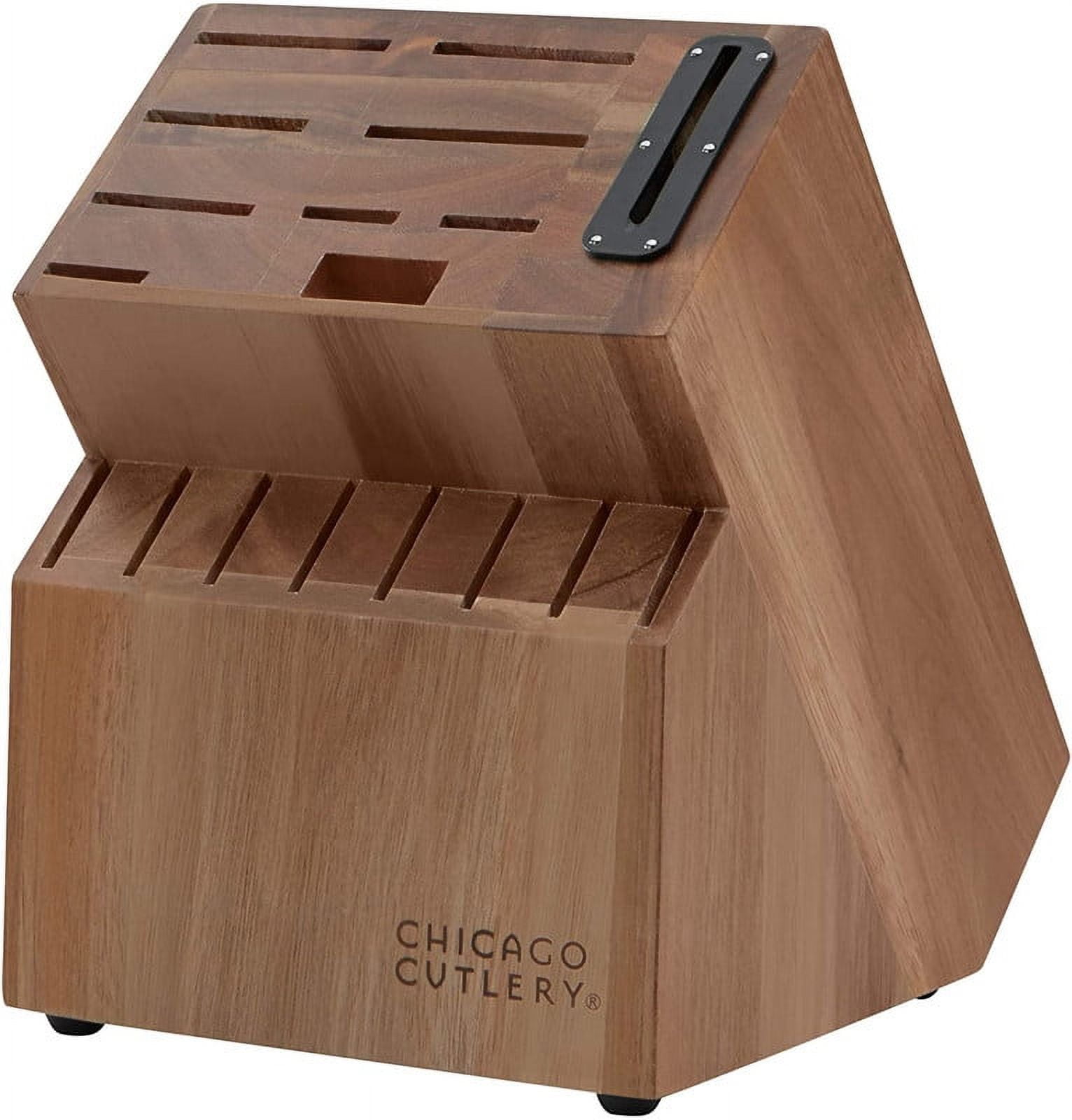 Chicago Cutlery 19-Piece Insignia Steel Knife Block with In-Block Sharpener  and Cutting Board (As Is Item) - Bed Bath & Beyond - 18127647