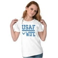 thumbnail image 4 of US Air Force USAF Wife Spouse Women's Plus Size Shirt Brisco Brands 3X, 4 of 5