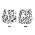 thumbnail image 5 of Lsque Dinosaur on Excavator2 Printed Women's Running Shorts with Liner Pockets,Elastic Quick Dry Workout Athletic Gym Yoga Shorts,Womens High Waist Shorts-Medium, 5 of 9