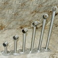 thumbnail image 2 of tredstone 2x Stainless Steel Wardrobe Pipe Lever Bracket Closet Rod Holder 400mm, 2 of 9