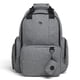 thumbnail image 1 of Mochila para pañales Huggies Sunshine Pack de piel vegana gris oscuro, 1 of 5