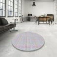 thumbnail image 4 of Ahgly Company Machine Washable Indoor Rectangle Transitional Lavender Purple Area Rugs, 8' x 10', 4 of 7