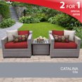 thumbnail image 2 of Catalina 3 Piece Outdoor Wicker Patio Furniture Set 03a, 2 of 6