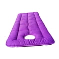 thumbnail image 1 of Almohadilla para mesa de masajes SPA, colchón para salón de belleza, portátil, cómoda, elegante, suave, cojín para cama facial, tapete para mesas de Púrpura, 1 of 8