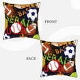 thumbnail image 3 of Kll Balls Decorative Throw Pillow Covers Velvet Soft For Couch Sofa Bedroom Living Room Outdoor -20"X20", 3 of 8