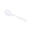 White, variant on Karat PP Plastic Heavy Weight Soup Spoons - Black - Wrapped - 1,000 ct