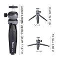 thumbnail image 3 of Domqga XILETU Mini Tabletop Tripod with Detachable 360° Rotation Ball Head for Digital Camera Phone, Mini Tripod, 1/4 Camera Tripod, 3 of 7