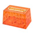 thumbnail image 2 of Caja de pañuelos creativa, caja de almacenamiento de pañuelos, servilletas faciales adhesivas, organizador de servilletas para el hogar para encimera Naranja Baoblaze Caso de tejido, 2 of 8