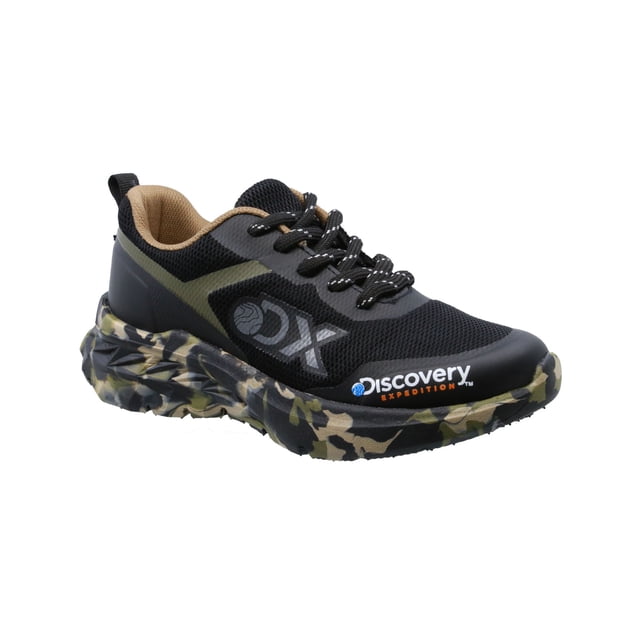 Zapato Choclo Hiking Discovery Expedition Kids Janka 4011 Negro para Niño