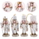 thumbnail image 4 of 4 adornos navideños de cascanueces, figura de cascanueces, decoración de mesa navideña, 4 of 6