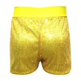 thumbnail image 4 of Spazoro Kids Girls Casual Shorts, Perform Versatile Homewear Summer Solid Color Comfortable Fit Pants for Child Girls Boys Gold Size 4-5T, 4 of 4