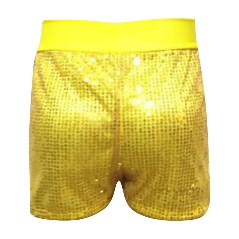 Ovbmpzd Sequin Toddler Girl Shorts High Waisted Gold 100 Days of