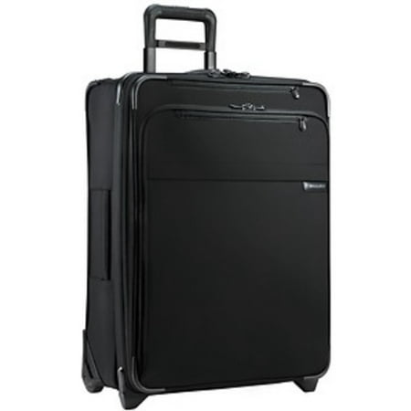 Briggs & Riley Baseline Medium Expandable Upright - Black - (Best Briggs And Riley Luggage)
