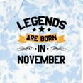 thumbnail image 4 of Inktastic Legends Are Born in November Boys or Girls Baby Bodysuit, 4 of 5