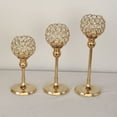 thumbnail image 3 of Candelabro de boda de estilo europeo, accesorios para candelabros individuales, adornos artesanales huecos de cristal, 3 of 5