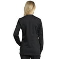 thumbnail image 5 of Cherokee Workwear Revolution Tech Women's Warm Up Scrubs Jacket Zip Front WW305AB, 5 of 5