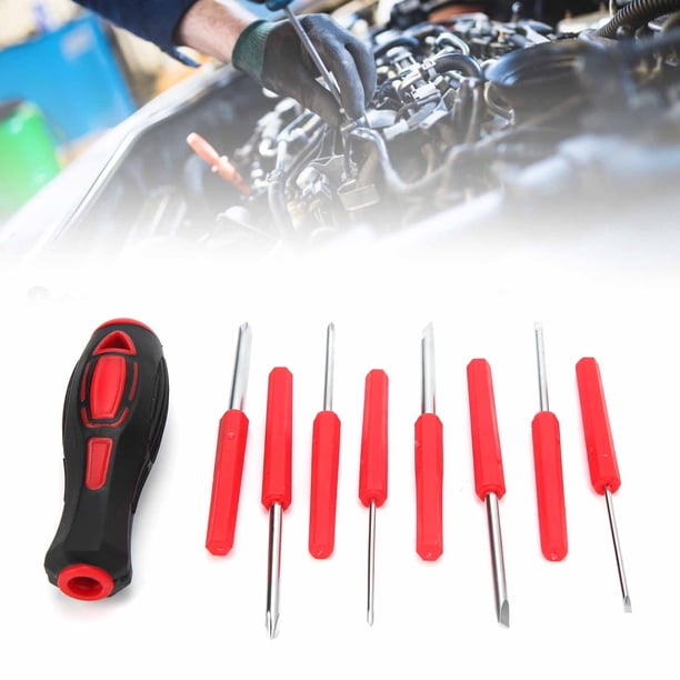 Juego De Combinación De Destornilladores Reparación Multifunción Kit De Herramientas Manuales 8 En 1 Con