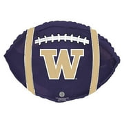 21 inch University Of Washington Huskies Football Foil Mylar Balloon - Party Supplies Decorations