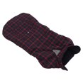 thumbnail image 4 of Abrigo para perros para clima frío, acogedor, impermeable, resistente al viento, a cuadros, chaqueta de invierno para perros pequeños, medianos y grandes XL, 4 of 14