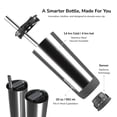 thumbnail image 3 of Vaso inteligente Hidrate Spark PRO de acero inoxidable 592 ml, 3 of 6