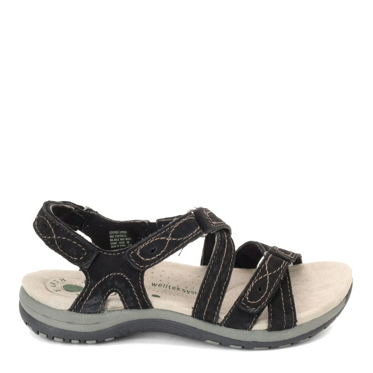 Earth Origins Women s Shane Sandal Black 7 M Walmart