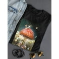 thumbnail image 3 of Pastell The Wish T-Shirt Womens -Charlotte Bird Designs, Female Regular Fit, 3 of 4