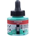 thumbnail image 1 of Amsterdam Acrylic Ink 30ml-Turquoise Green-AAI30-06610, 1 of 2