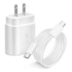 thumbnail image 1 of Cargador Rápido Tipo C De 25w Para Samsung Galaxy Con Cable blanco, 1 of 5