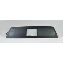 W/Motor Heated Sliding Back Window Glass Back Power Slider Compatible with Ram Pickup 2013-2018 1500 / 2019-2024 1500Classic / 2013-2025 2500 3500 4500 5500 Models