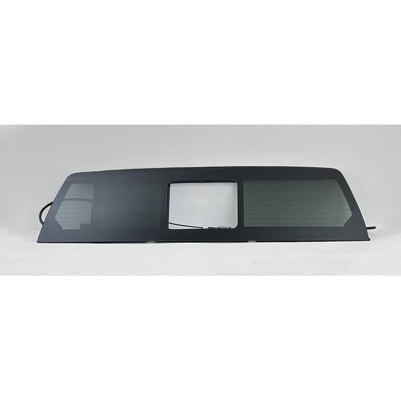 W/Motor Heated Sliding Back Window Glass Back Power Slider Compatible with Ram Pickup 2013-2018 1500 / 2019-2024 1500Classic / 2013-2025 2500 3500 4500 5500 Models